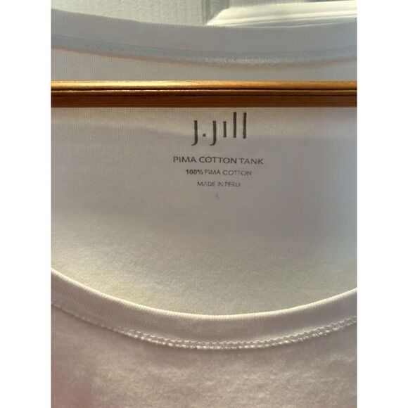 J Jill Tank Top Womens L Soft Pima Cotton Stretchy Sleeveless Shirt - Lot of 2 - Picture 8 of 10